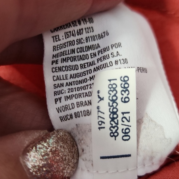 American Eagle size XS red floral mini dress lace floral summer 4th Of July - Picture 12 of 13